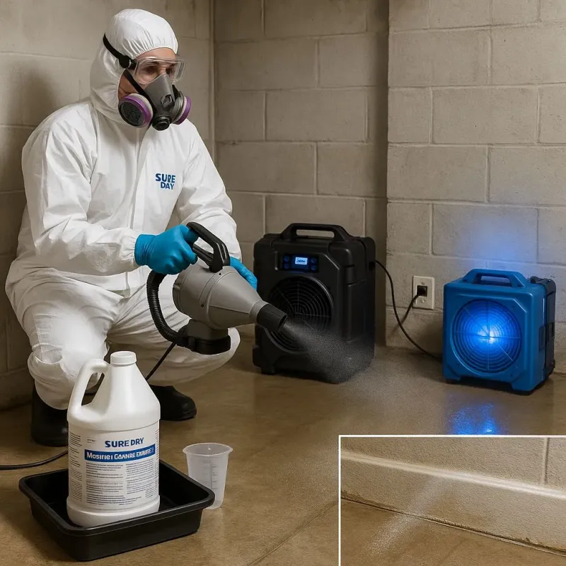Sanitization and Odor Removal process in Douglas County, CO
