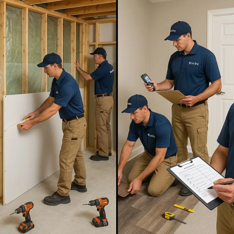 Repairs and Reconstruction process in Douglas County, CO